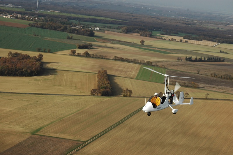 Magnigyro autogire M16 survol Charente