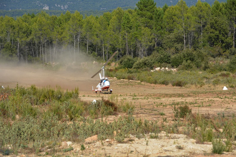 Magnigyro autogire M16 piste sauvage